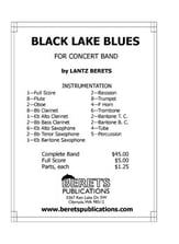 Black Lake Blues Concert Band sheet music cover